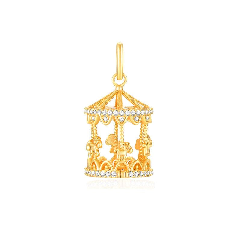 An open necklace  Merry-go-round