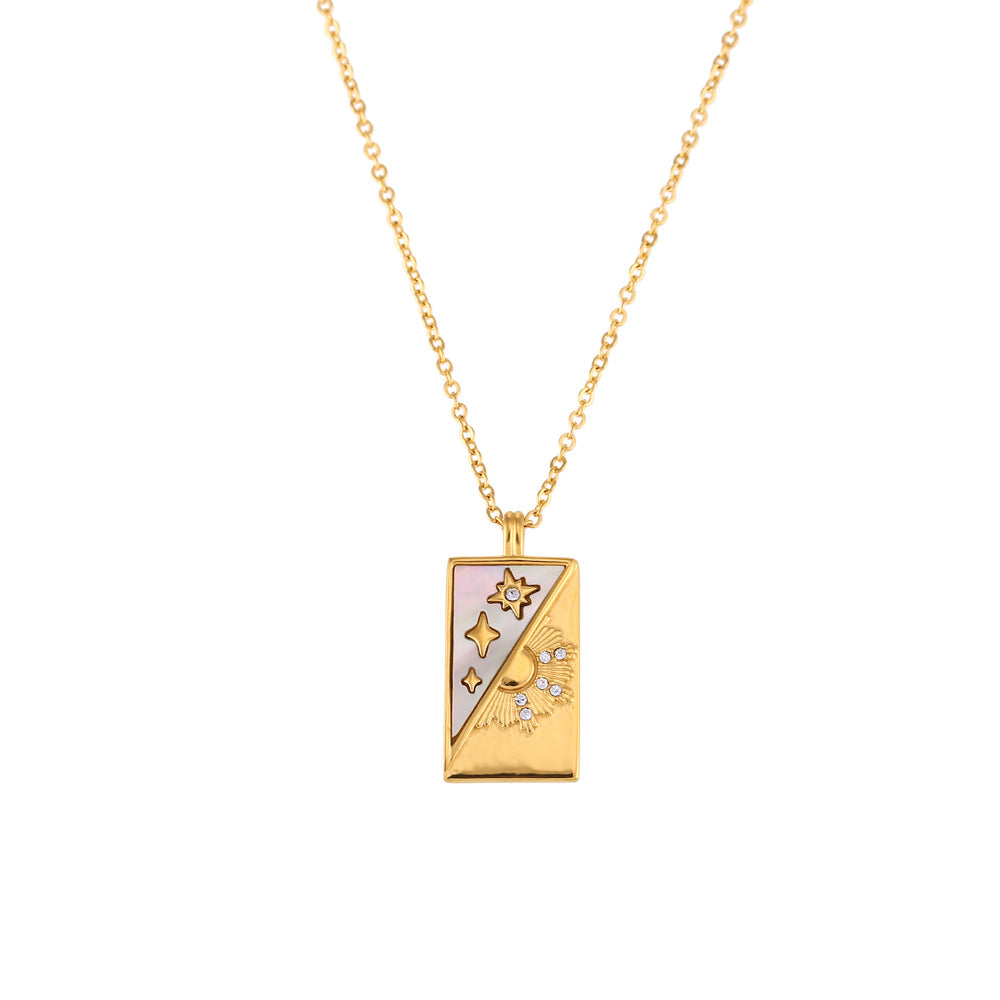 Zircon Tarot Necklace