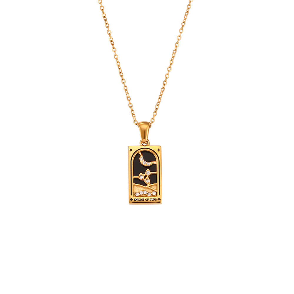 Zircon Tarot Necklace