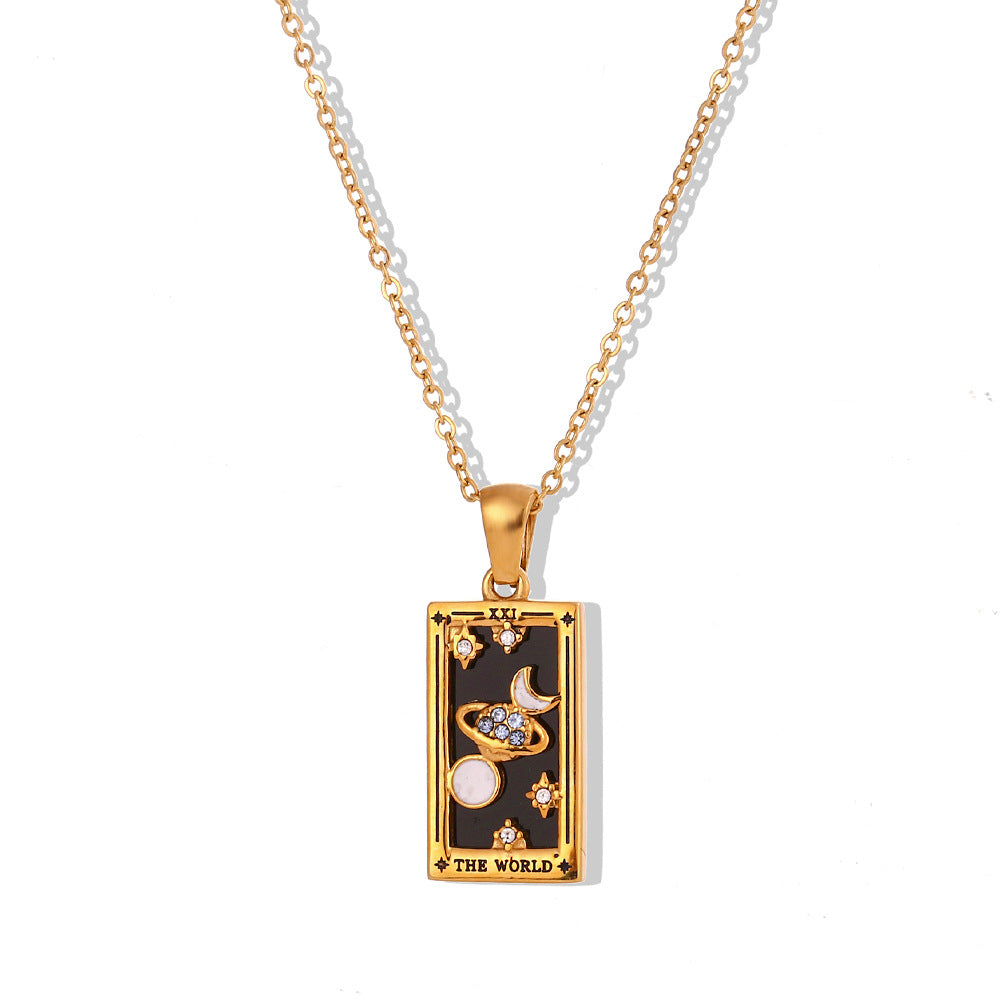 Zircon Tarot Necklace