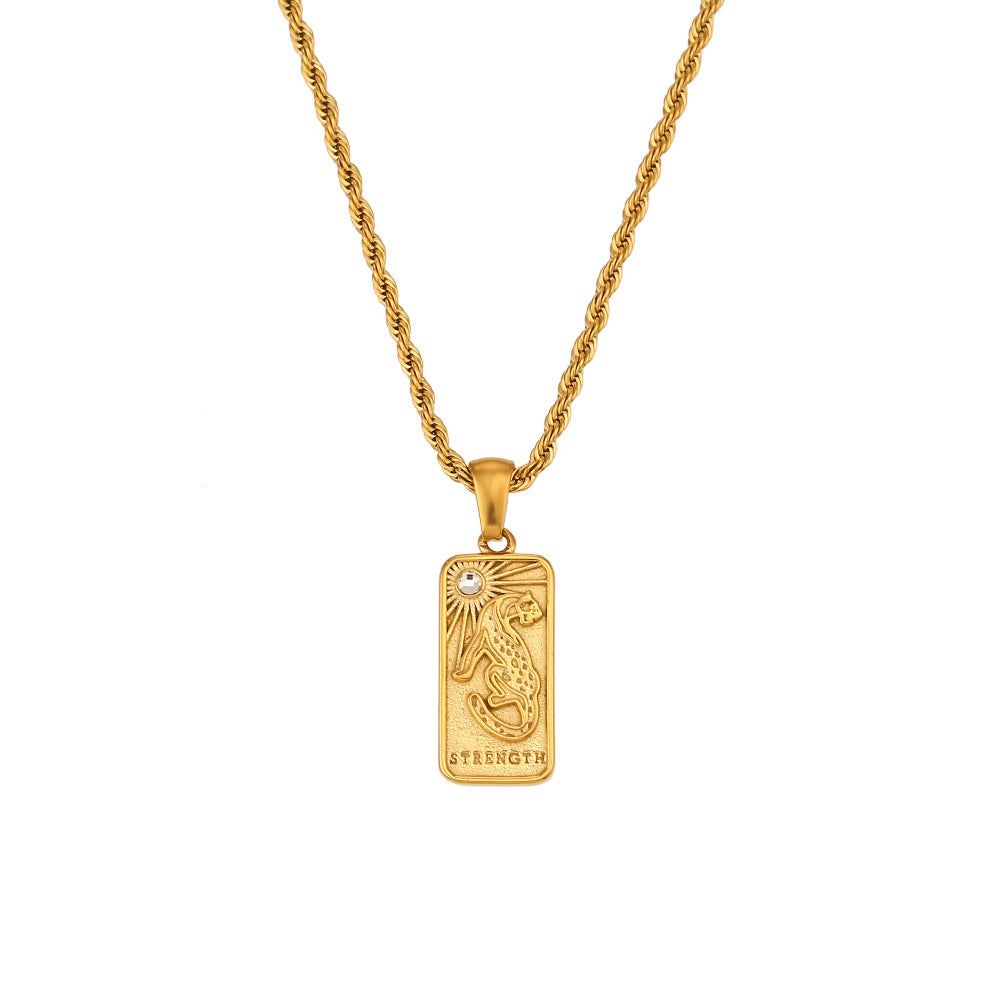 Zircon Tarot Necklace