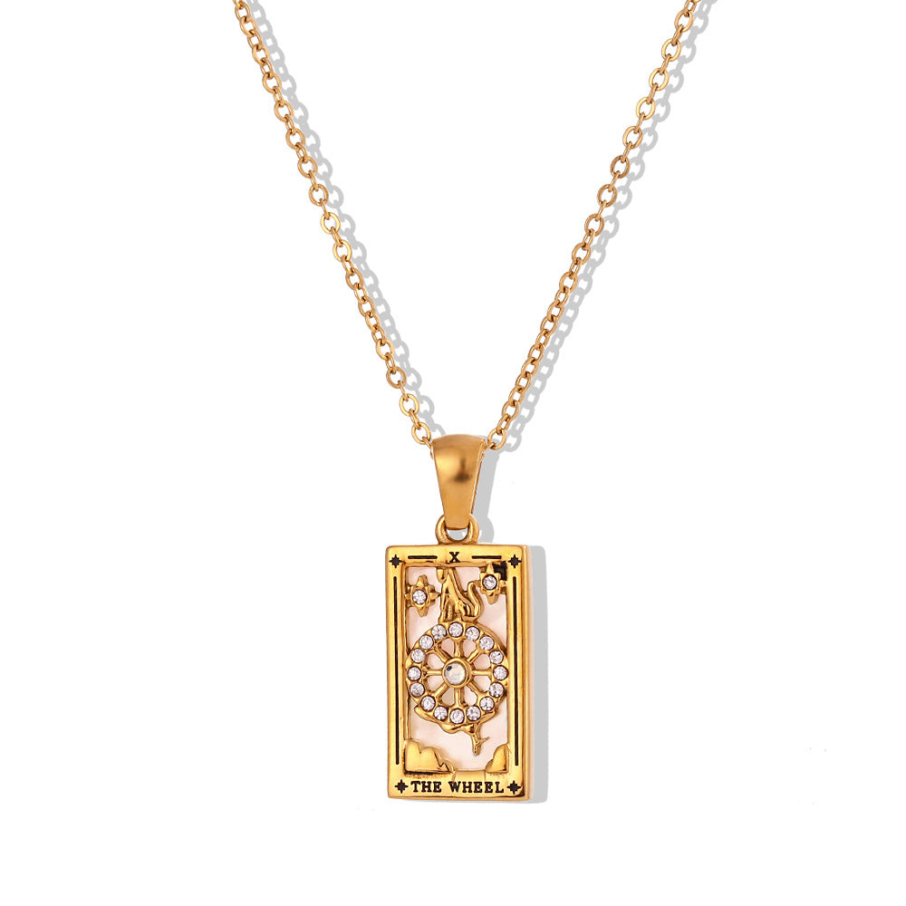 Zircon Tarot Necklace