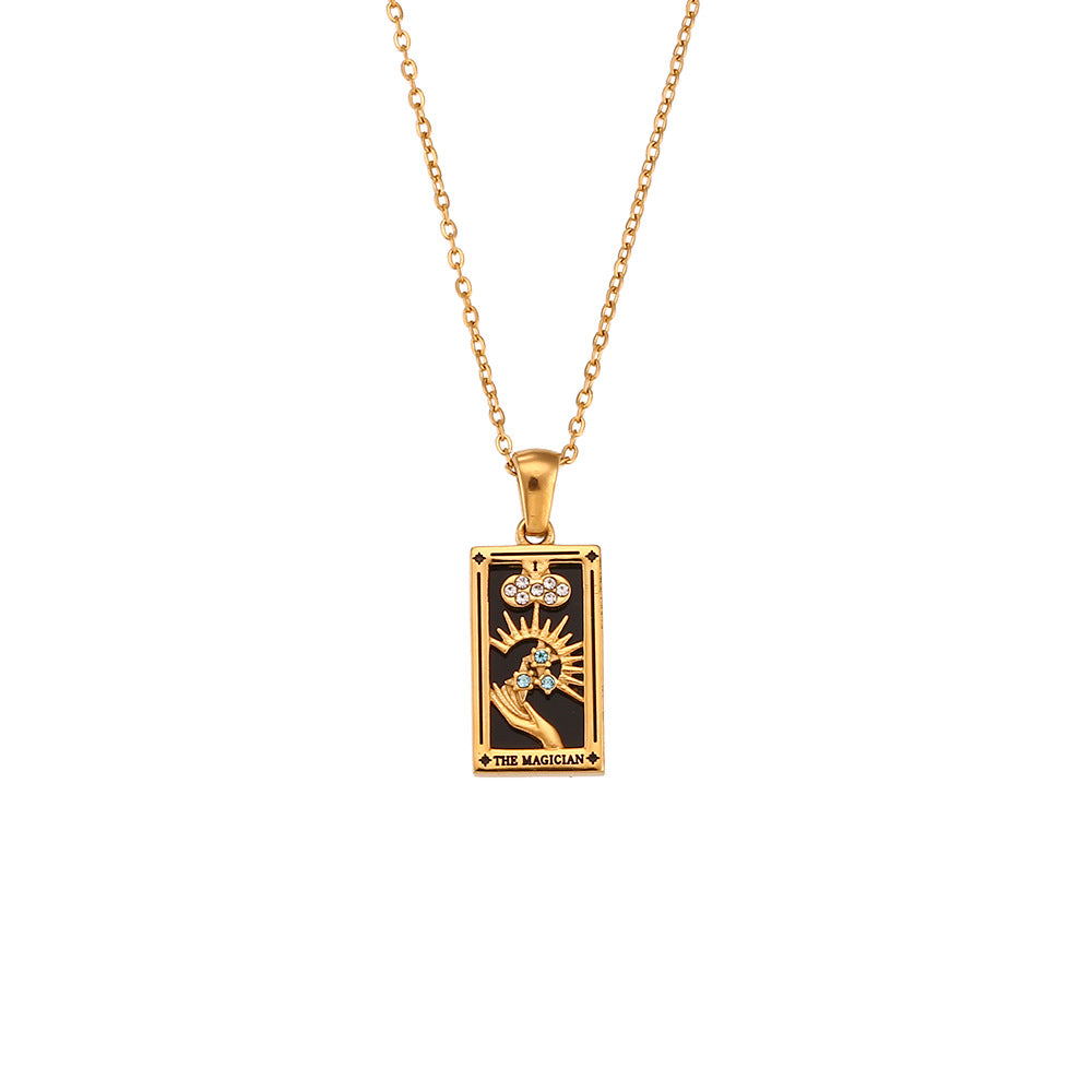 Zircon Tarot Necklace