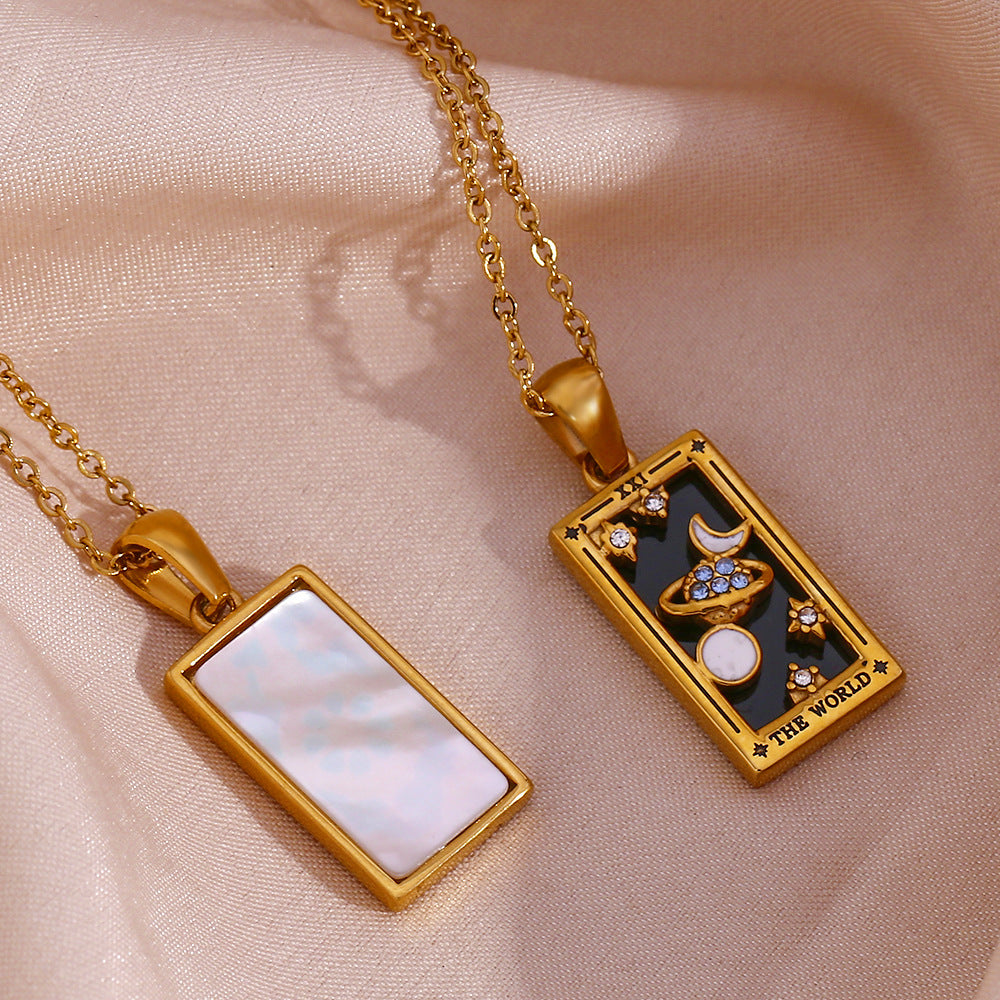 Zircon Tarot Necklace