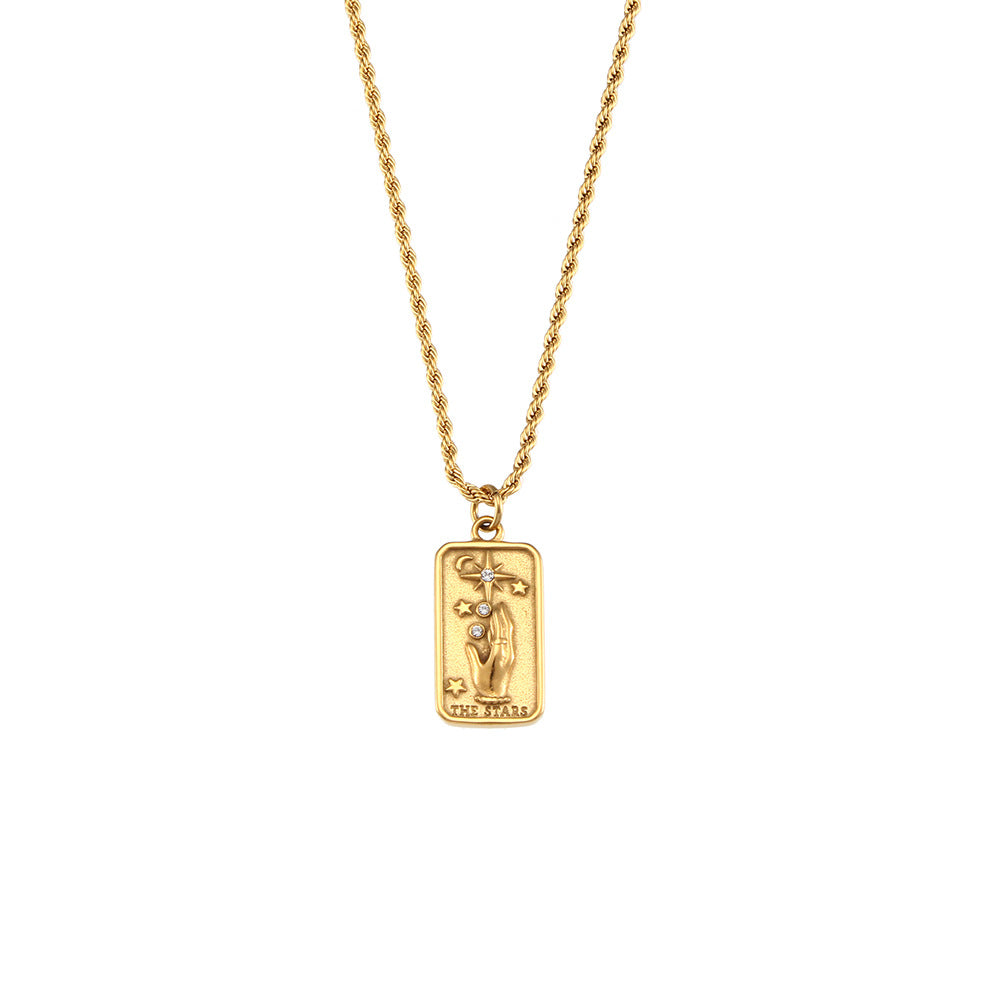 Zircon Tarot Necklace