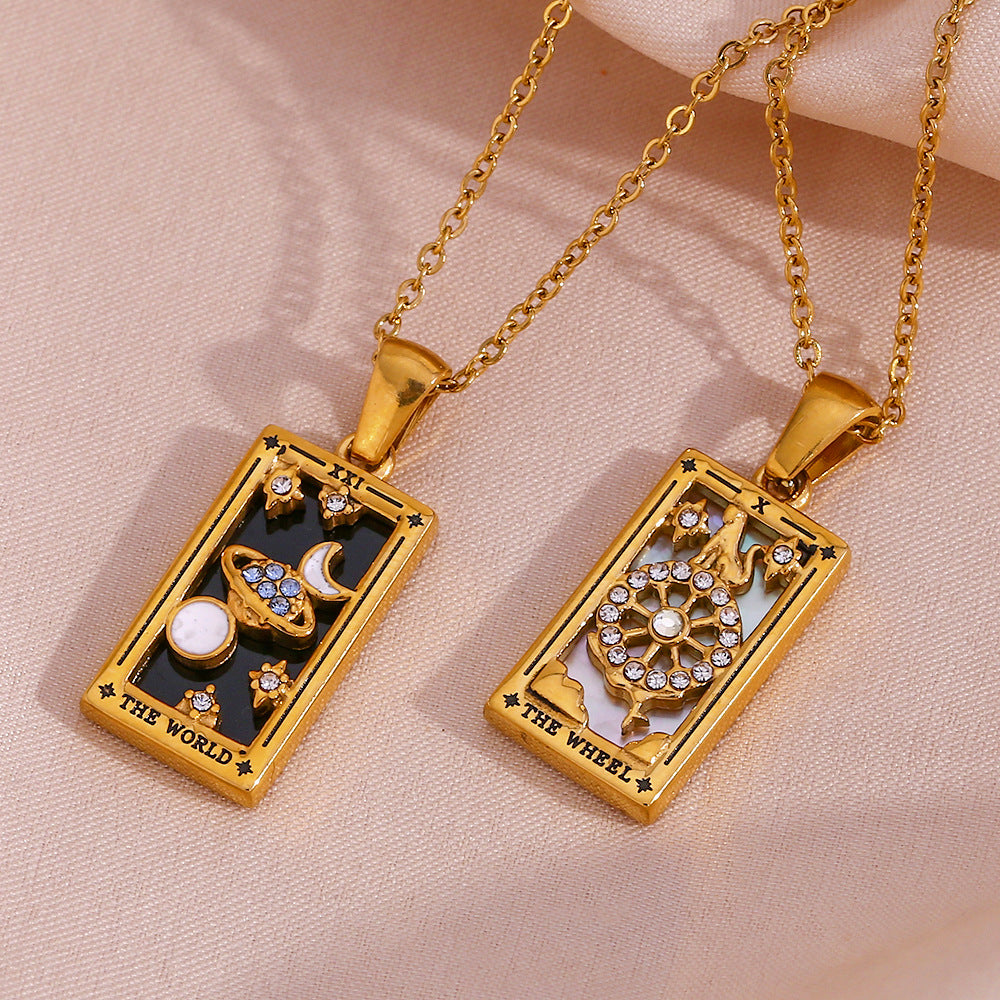 Zircon Tarot Necklace