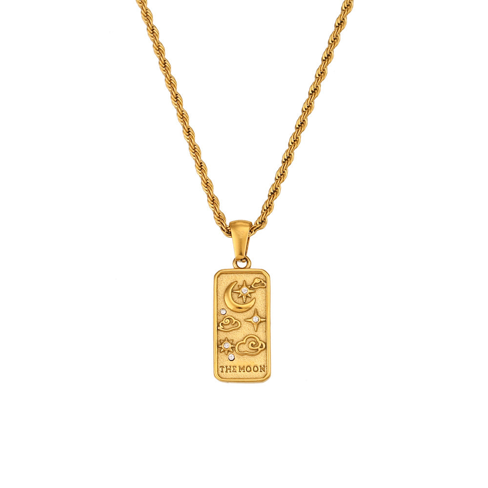 Zircon Tarot Necklace