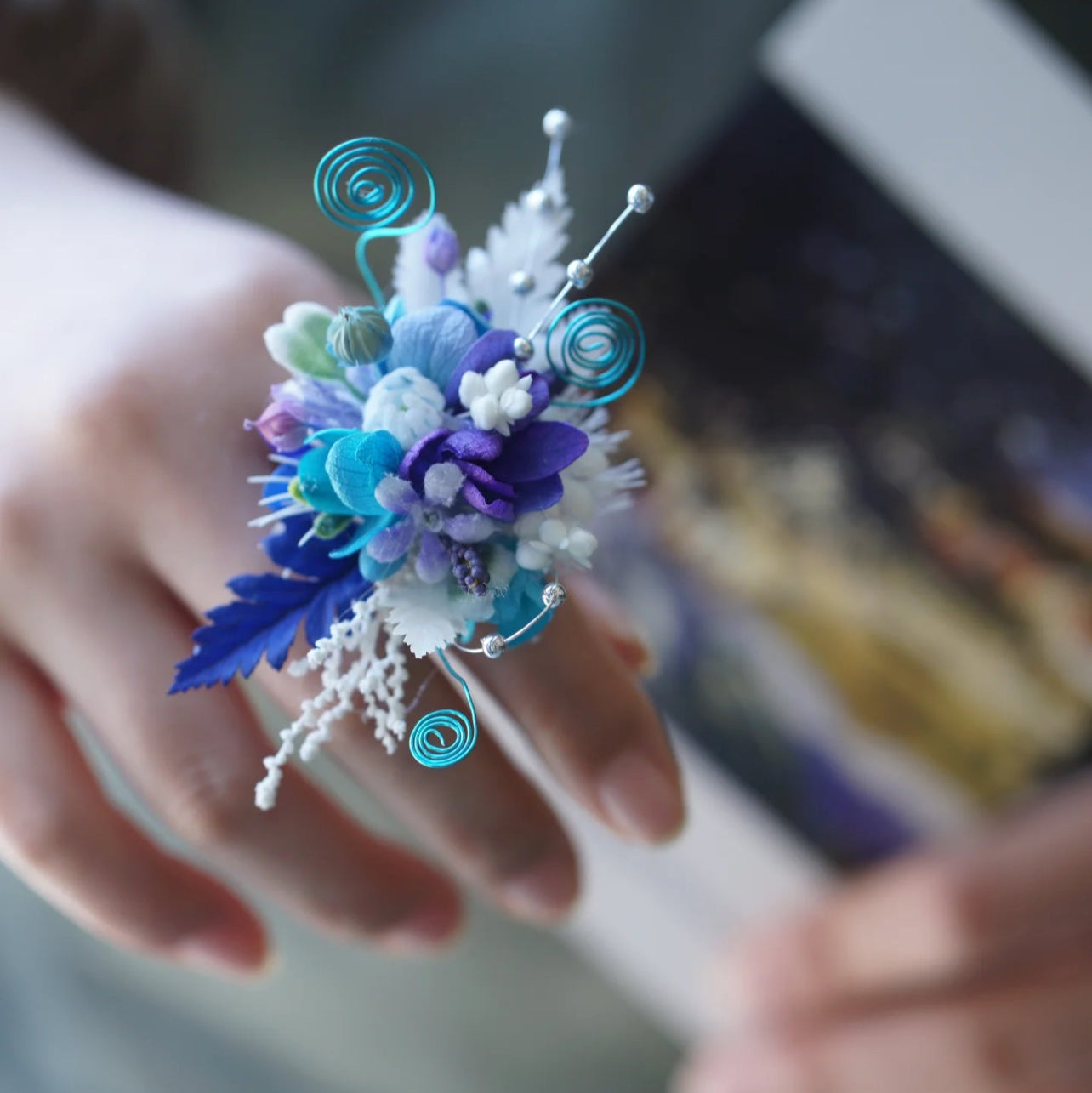 Eternal Flower Ring - Blue - Series blind box